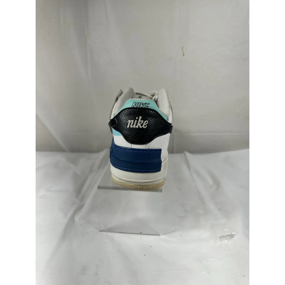Nike Air Force 1 Shadow Women's 7 White/Multi-Color Pink Blue Shoes DH1965-100